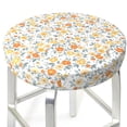 thumbnail image 6 of Goofa Floral1 Printed Stool Covers Round, Waterproof Round Bar Stool Covers Anti-Slip Round Bar Stool Seat Cover with Elastic Bands Durable -, 6 of 7