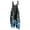 Blue, variant on Kmdttou 2025 New Women Fashion Plus Size Print Sleeveless Two Pocket Casual Overalls Jumpsuit Jumpsuit Pants,S-5XL