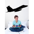 thumbnail image 2 of Wallhogs Haynes Silhouette Jet (F15 Strike Eagle) II Cutout Wall Decal, 2 of 2
