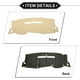thumbnail image 5 of Cubierta de tablero de Unique Bargains compatible con Chevy, Chevrolet, Silverado 2007-2013, alfombrilla de cubierta de consola central de poliéster y silicona antideslizante color beige, 5 of 6