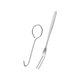 thumbnail image 1 of Cesta de parrilla de malla de alambre cilíndrica Jaula de barbacoa de acero inoxidable Utensilios de cocina (S y L) Ndcxsfigh Libre de BPA, 1 of 6
