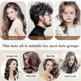 thumbnail image 4 of Hydrating Hair Repair Serum Featuring Collagen and Hyaluronic Acid for Frizzy and Damaged Locks Treatment Solution, 4 of 5