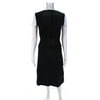 Pre-owned|Miu Miu Womens Side Zip Pencil Skirt Crop Top Set Black Wool Size Italian 40