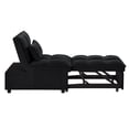 thumbnail image 4 of Luckhao 4-in-1 Convertible Sofa Bed for Adults, Adjustable Pull-Out Lounge with Storage & Pillows, 4 of 9