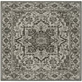 thumbnail image 6 of SAFAVIEH Beach House Orville Indoor/Outdoor Area Rug Light Grey/Charcoal, 6'7" x 6'7" Round, 6 of 9