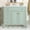Green, variant on 36" Modern Freestanding Vanity Cabinet, Modern Bathroom Cabinet with Soft Close Doors, Freestanding Vanity with Solid Wood MDF Structure for Bathroom Daily Use, Green