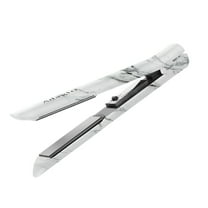 Adagio California Ceramic Flat Iron (White Marble)
