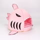 thumbnail image 1 of BRILLAR Shark Cat House Cama extraíble lavable para todas las estaciones con forma de tiburón para mascotas, gatitos, perros, color rosa, 1 of 5