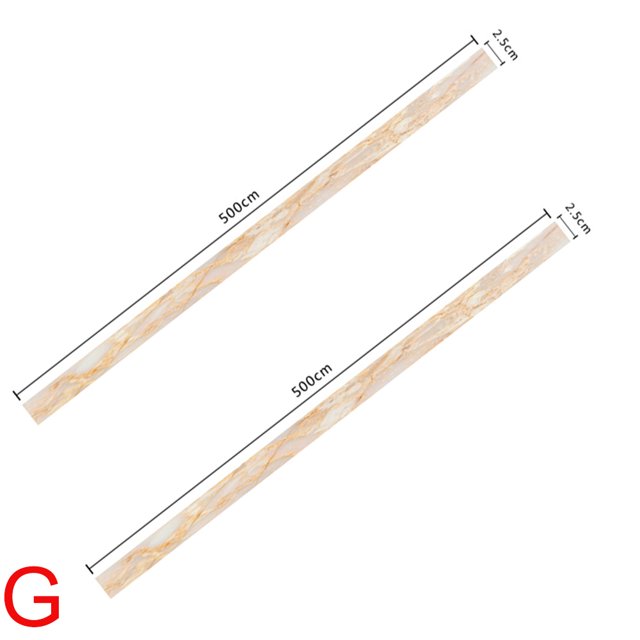 CAROOTU Self Adhesive Wall Seam Line Sticker Waterproof Floor Crevice Line Sticker Decoration Tape