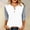 Gray, variant on ABSUYY Womens Blue Raglan Baseball Tee 3/4 Sleeve Henley Shirt Casual Color Block Top,Size S