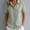 Green, variant on Womens Summer Linen Tops Short Sleeve Button Down Cotton Linen Shirts Lightweight Dressy Blouses Women Soft Lightweight Breathable Shirts Business Office Work Clothes, Black L