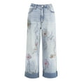 thumbnail image 4 of Jessica Simpson Women's and Women's Plus Zinnia Boyfriend Jeans, 25" Inseam, Sizes 2-24, 4 of 4