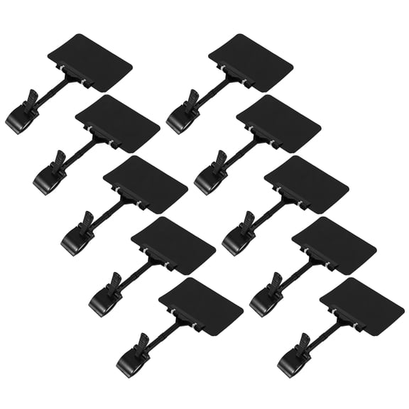 ADDHAT 10Jgo Carteles De Pizarra Para Precios Con Clips Para Negocios Y Tiendas