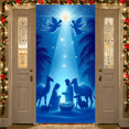 thumbnail image 4 of Religious Design Christmas Nativity Scene Decorative Banner for Holiday Event Indoor Decoration, 4 of 9