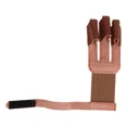thumbnail image 2 of Guantes De Tiro Con Arco, Piel De Vacuno, Protector De 3 Ded, 2 of 8