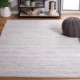 thumbnail image 2 of SAFAVIEH Montauk Carver Striped Cotton Area Rug, Brown/Ivory, 4' x 6', 2 of 8