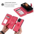 thumbnail image 4 of MesaSe Black PU Leather  13 Wallet Case 2 in 1 Wallet Protective Flip Cover with Detachable Magnetic Wallet  13 Pro, 4 of 6