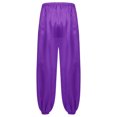 thumbnail image 5 of Trajes de Cosplay árabe de Halloween para hombre, bombachos con adornos dorados y cintura elástica, pantalones sueltos, disfraz de danza del vientre, pantalones de satén Príncipe, 5 of 5