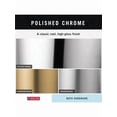 thumbnail image 3 of Rubber Limited 79750 Cassidy Wall Mount Single Post Toilet Paper Holder Bath Hardware Accory In Polished, 3 of 8