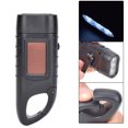 thumbnail image 4 of VGEBY Hand Crank Flashlight, Portable Flashlight, For Camping For Climbing, 4 of 8