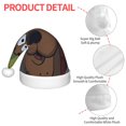 thumbnail image 4 of Saiise Scooby-Doo As Christmas Hat,Santa Hat for Kids & Baby,Xmas Hat,Unisex Velvet Classic Santa Claus Hat for New Year Party, 4 of 6