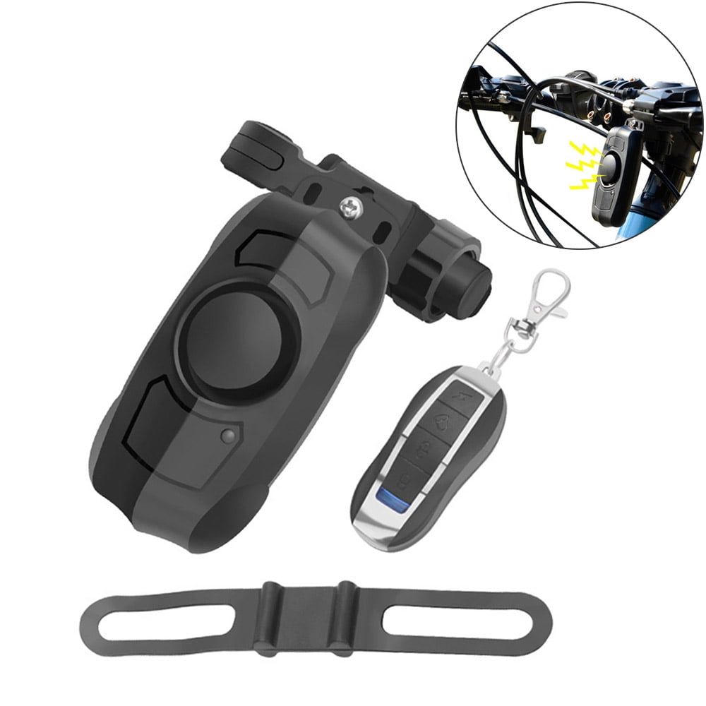 Bicycle Burglar Alarm USB Charging Wireless Remote Control Vibration Device Road Bike Security Lock Cycling Horn;Bicycle Burglar Alarm USB Charging Road Bike Security Lock Cycling Horn