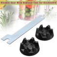 thumbnail image 1 of 2 Pcs Blender Rubber Coupler Gear With Removal Tool For Kitchenaid 9704230, 1 of 3