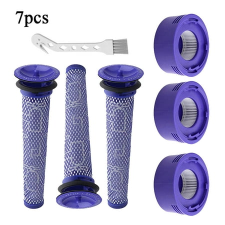 kit vacuum dyson v7 7pcs cleaner v8 replacement filter core