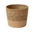 thumbnail image 5 of Birdeem Cache-Pots Panier de Rangement Plante Panier Tressé Jardinière Pot de Fleurs en Paille, 5 of 5