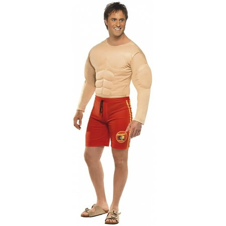 Baywatch Lifeguard Adult Costume - Large