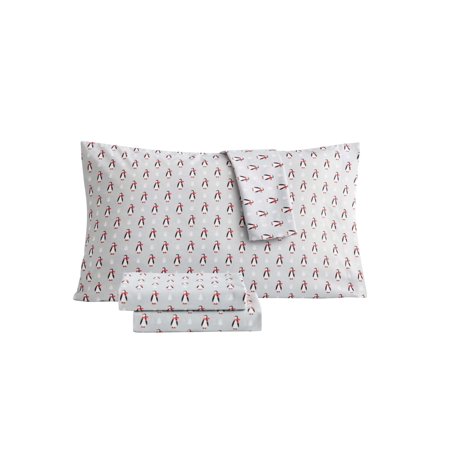 Sanders Kids Holiday Microfiber 4 pc Full Sheet Set