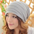 thumbnail image 3 of Ayyufe Women Men Winter Warm Baggy Beanie Knit Crochet Ski Cap Oversized Slouch Hat, 3 of 6