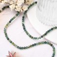 thumbnail image 5 of 1strand Natural Moss Agate Beads Strands Round about 4mm in diameter hole: about 0.8mm about 84pcs/strand 15 inch, 5 of 6