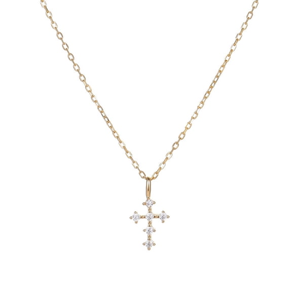 Jiuchuanpiao S925 cruz de plata japón construida diseño pendiente de collar de plata de alergias construida con el diario/la fiesta de boda joyas | mujeres adolescentes regalo