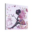 thumbnail image 5 of Cuadros Decorativos 5D DIY especial en forma de diamante pintura mariposa hada punto de cruz bordado decoración de la pared del hogar Tmvgtek embutido en tela, 5 of 5