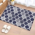 thumbnail image 3 of 2x3 Washable Entryway Rug, Vintage Texture Non-Slip Area Rug for Front Door Kitchen Bathroom, Classic Blue Stripe Decorative Indoor Floor Mat for Home Decor, 3 of 9