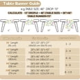 thumbnail image 6 of Easter Table Runner Bunny Rabbits Colorful Eggs Runner for Table Kitchen Dinning Table Decor for Spring Seasonal Holiday Home Easter Decoration 13x72 Inch, 6 of 6