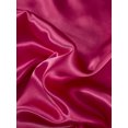 thumbnail image 7 of Move Over Rose Red Satin Pillowcases King, Silk like Satin Pillow Cover Set of 2, Silky Microfiber Solid Pattern, 2 Pack, 7 of 7