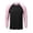 Pink, variant on SRZYMJ Men's Long Sleeve Crew Neck Baseball Shirt, Casual Dynamic Cotton Raglan T Shirts