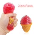 thumbnail image 4 of MesaSe Ice Cream Grape Ball Stress Relief Toy Squeezing Decompression Toy Bubble Bead Ball Vent Ball Squeezing Ball Random Color, 4 of 7