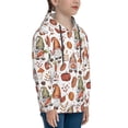 thumbnail image 3 of Kdxio Gnomes And Autumn Leaves Pattern Boys Athletic Unisex Boys Girls Hoodie with Pocket Sweatshirts-X-Large, 3 of 6