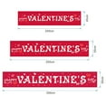 thumbnail image 3 of Uminens Happy Valentine's Day Large Banner - 120x20 Inch | Yard Decorations for Outdoor Party | Valentine's Day Decor, 3 of 8