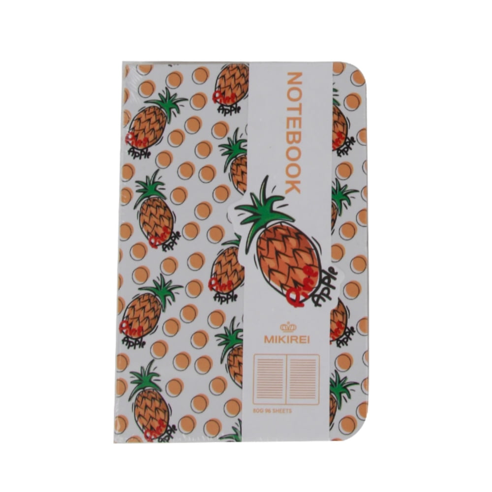 Libreta Diseño Frutas Piña (96 Pág) 14.5X21Cm