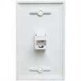 thumbnail image 5 of 8-Pack 1-Port Ethernet Wall Plate, Jack Wall Plate with RJ45 Female to Female Inline Coupler Insert, 5 of 6