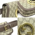 thumbnail image 4 of Pre-Owned Gucci Blondie waist bag/body bag in GG Supreme canvas, brown, for men and women,..., 4 of 5