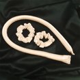 thumbnail image 4 of xinxixnxx Heatless Curling Rod Headband Lazy Curler Silk Curling Ribbon Silk Curling Yellow, 4 of 8