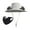 Gray, variant on HOARBOEG ​Sun Visor Hats with Dual Fan, USB or Solar Charging Fisherman Hat Essential Tools for Outdoor Hiking
