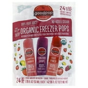 GoodPop Organic Assorted Freezer Pops, 1.79 Fl Oz, 24 Ct