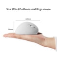 thumbnail image 5 of SHARE SUNSHINE Wired Vertical Mouse 3DPI 6 Button Ergonomic Design for Laptop Desktop (White), 5 of 7