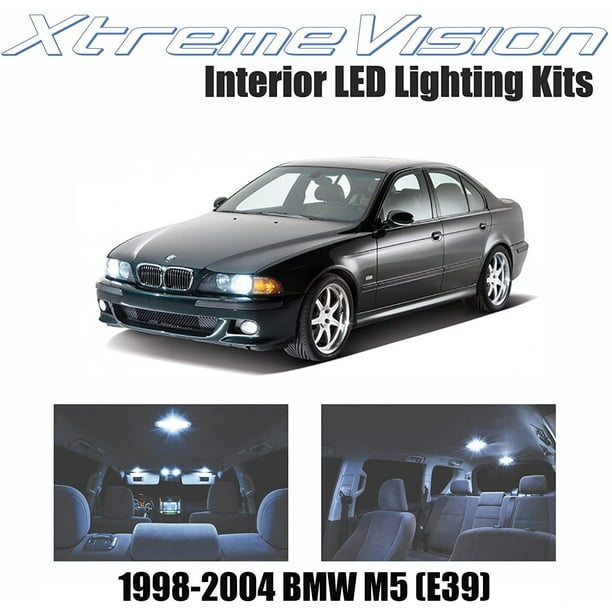  XtremeVision Interior LED para BMW M5 E39 1998-2004 16 piezas Cool White Interior LED Kit Herramienta de instalación - Walmart.com